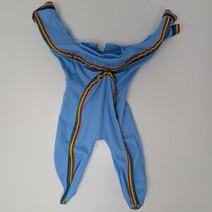 Cabbage Patch Kids Doll Rainbow Jumper Posable Wire Blue TLC